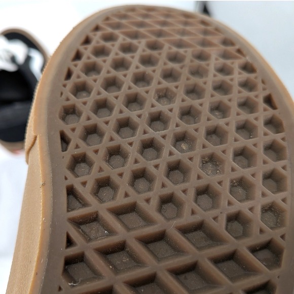 Vans Old Skool Pro Size 5.5 Black Suede Gum‎ Sole Skate Streetwear - Picture 7 of 10